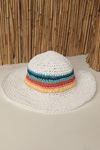 Women's Straw Hat-White