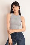 Camisole Fabric Newyork Embroidery Women's Crop