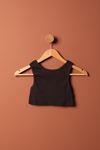 Camisole Fabric Sleeveless Women's Blouse-Brown