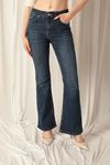 Denim Fabric Women's Spanish Navy Blue Jeans