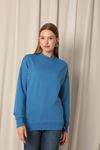 Two Yarn Fabric Women's Saxe Sweat