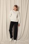 Thessaloniki Fabric Women's Black Trousers