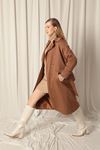 Torino Fabric Waterproof Lined Camel Trench Coat