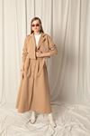 Torino Fabric Women's Mink Skirt Suit