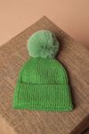 Women's Green Beret with Pompom