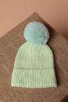 Pompom Women's Mint Beret