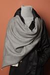 Women's Anthracite Shawl