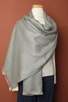 Women's Grey Shawl