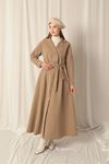 Torino Fabric Women's Mink Skirt Suit