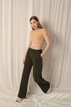 Double Yarn Fabric Women's Khaki Tracksuit