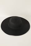 Women's Straw Hat-Black